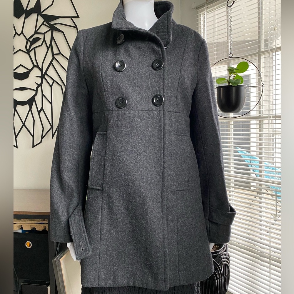 Forever 21 Gray Pea Coat